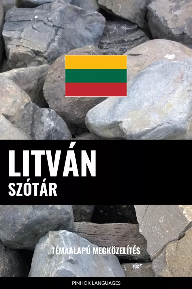 Litván szótár borító