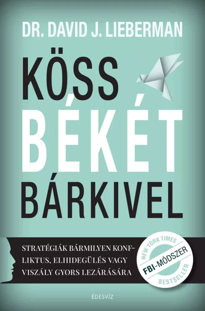 Köss békét bárkivel borító