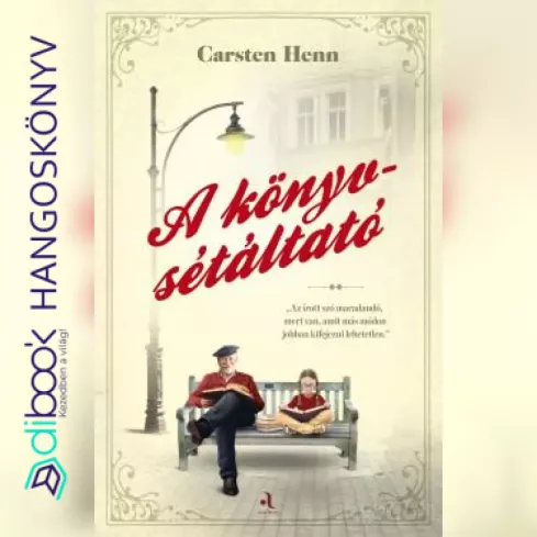 A könyvsétáltató borító