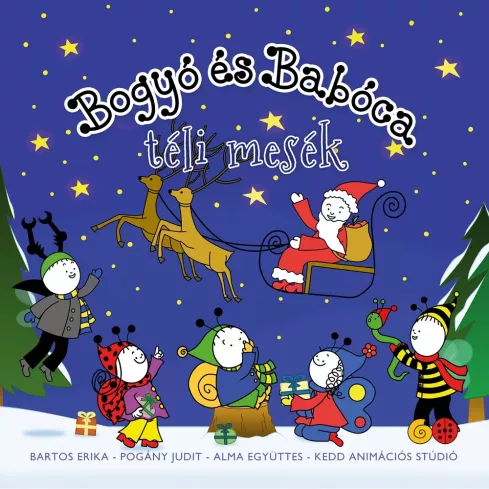 Bogyó és Babóca - Téli mesék borító