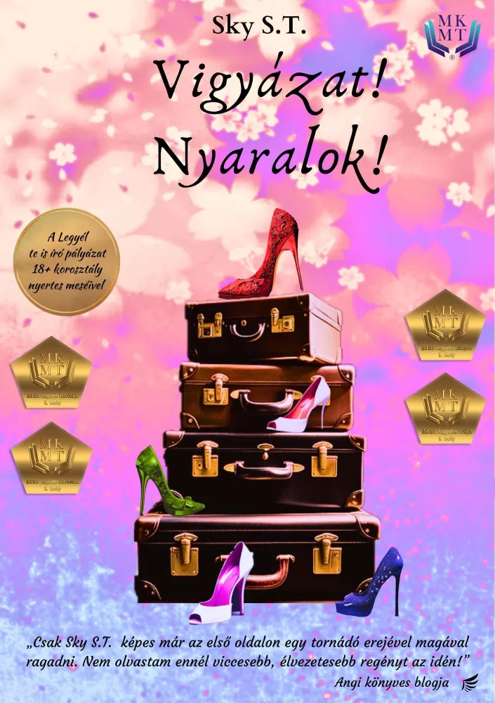 Vigyázat! Nyaralok! borító