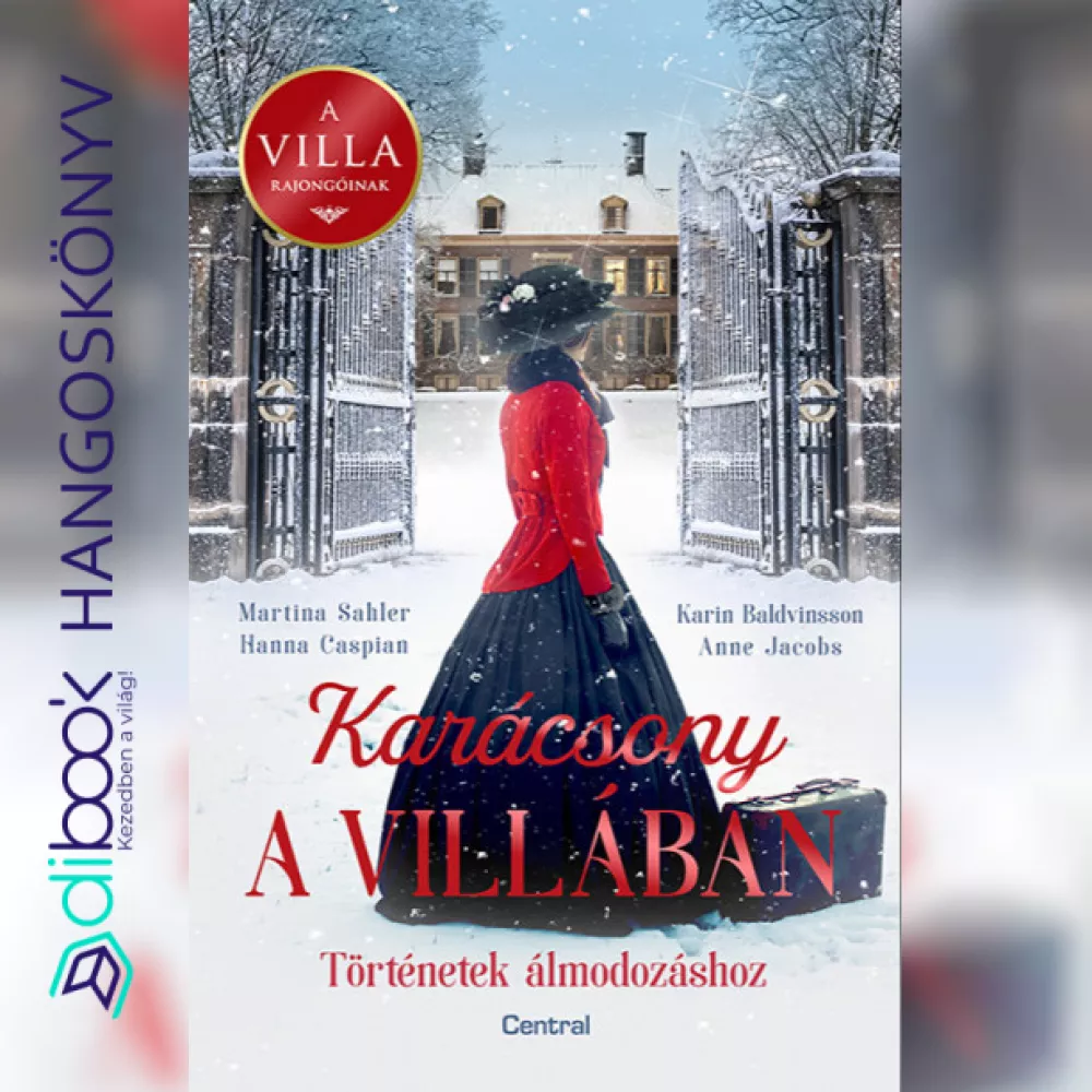 Karácsony a villában borító