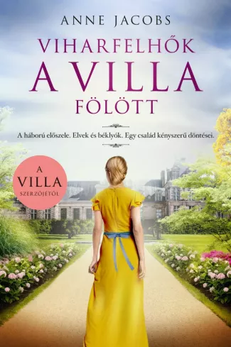 Viharfelhők a villa fölött borító