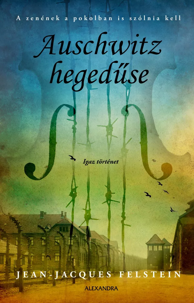 Auschwitz hegedűse borító
