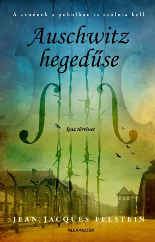 Auschwitz hegedűse borító