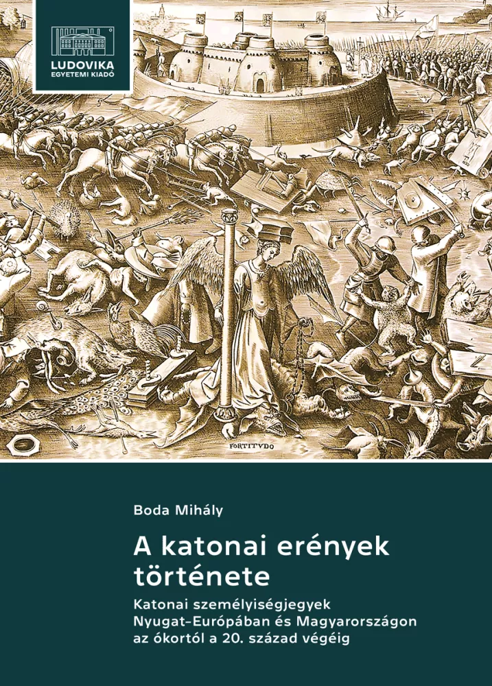 A katonai erények története borító