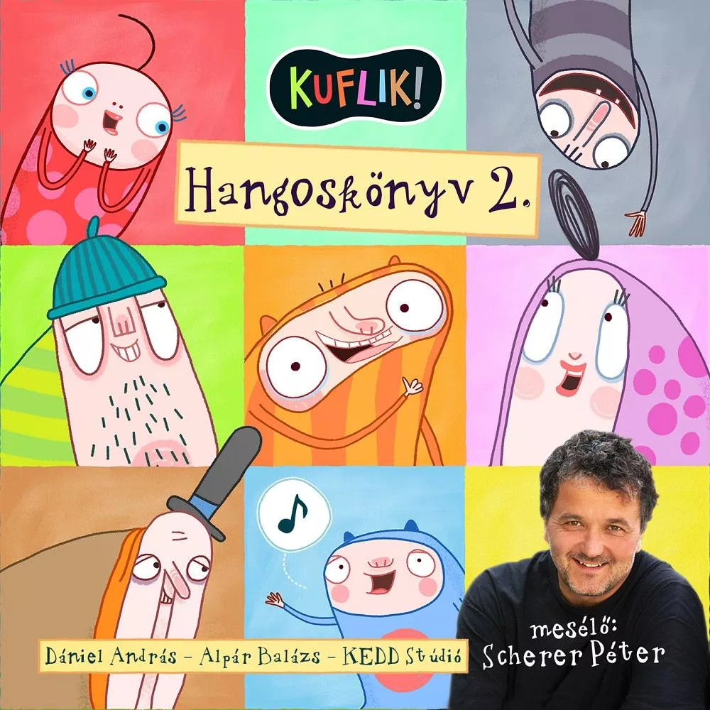 KUFLIK Hangoskönyv 2. borító