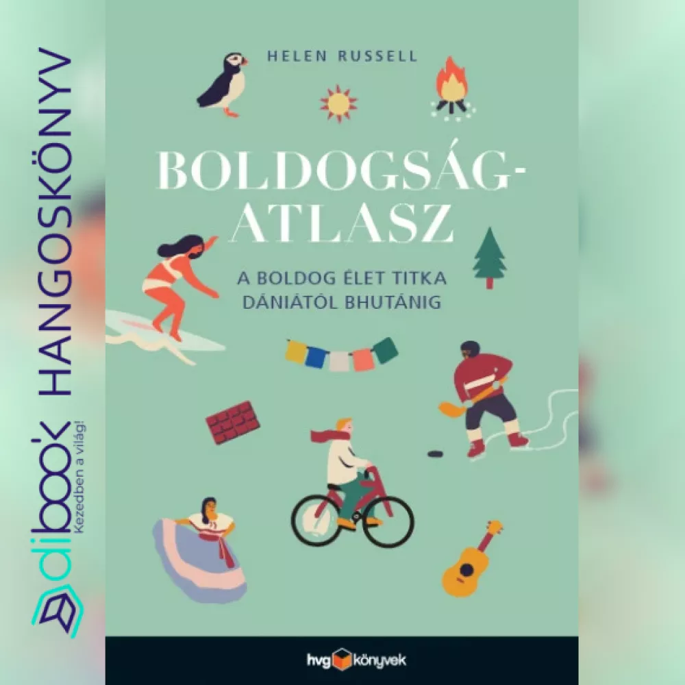 Boldogságatlasz borító