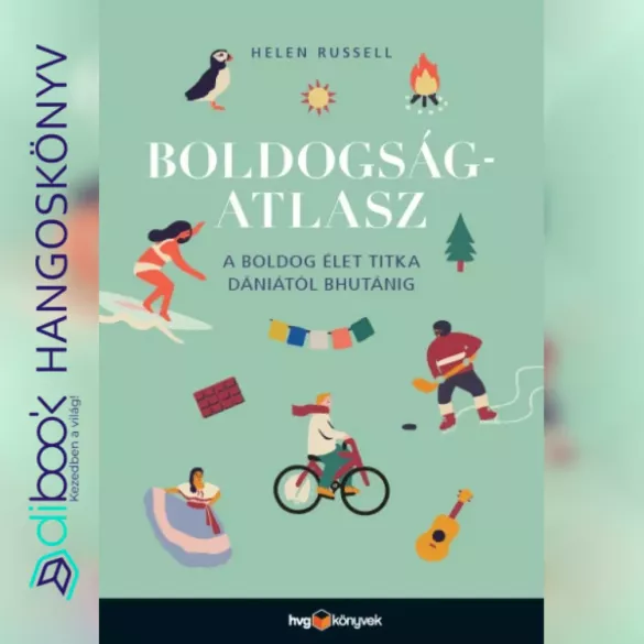 Boldogságatlasz borító