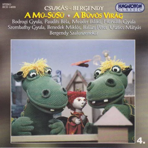 A mű Süsü – A bűvös virág borító