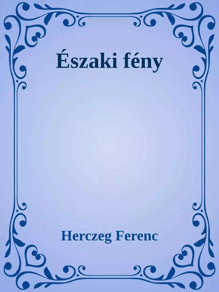 Északi fény borító