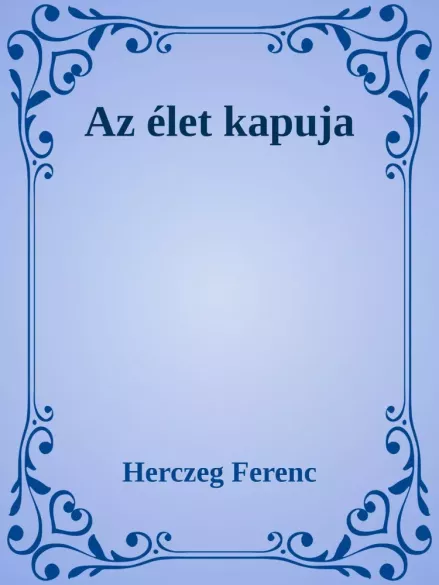 Az élet kapuja borító