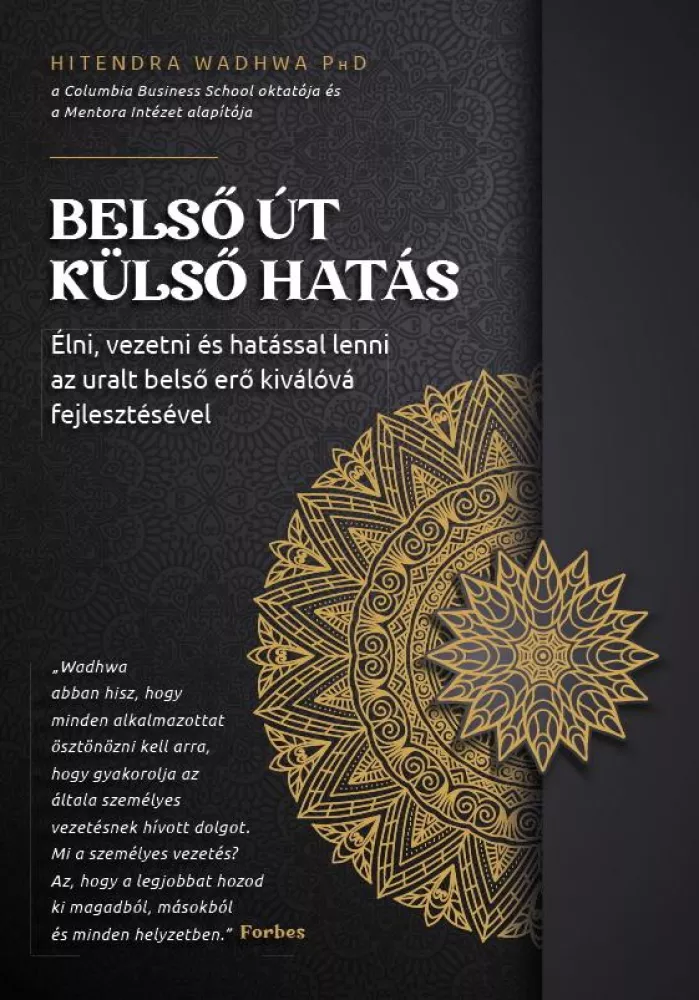 Belső út, külső hatás borító