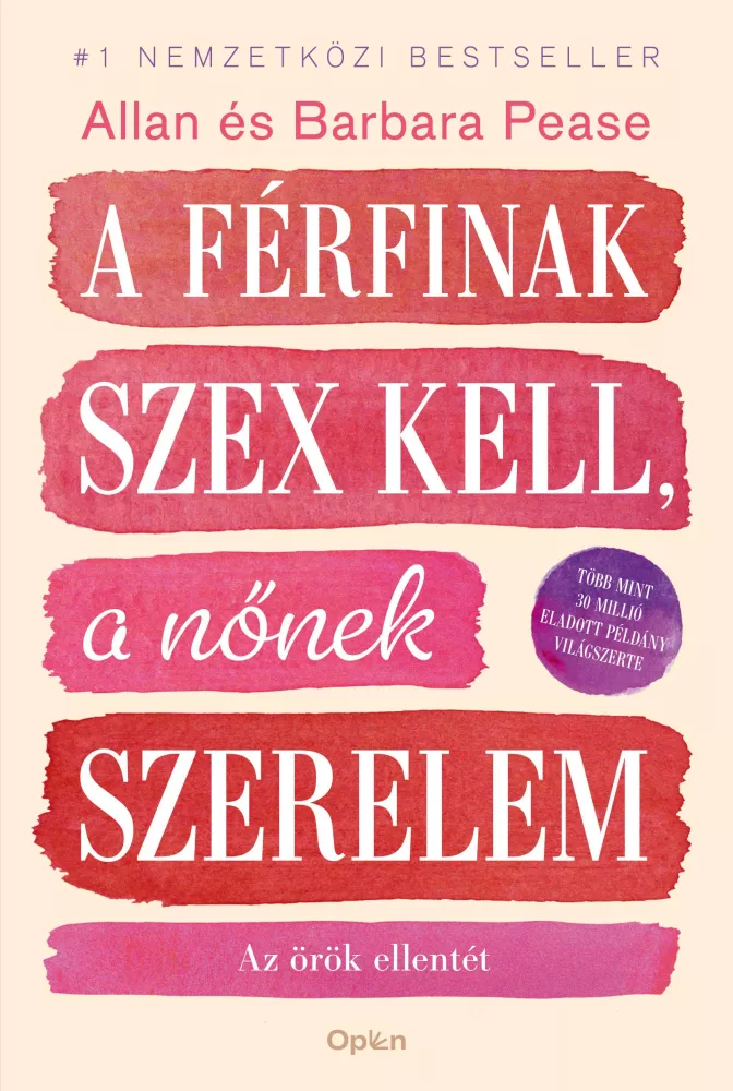 A férfinak szex kell, a nőnek szerelem borító