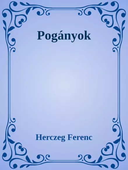 Pogányok borító