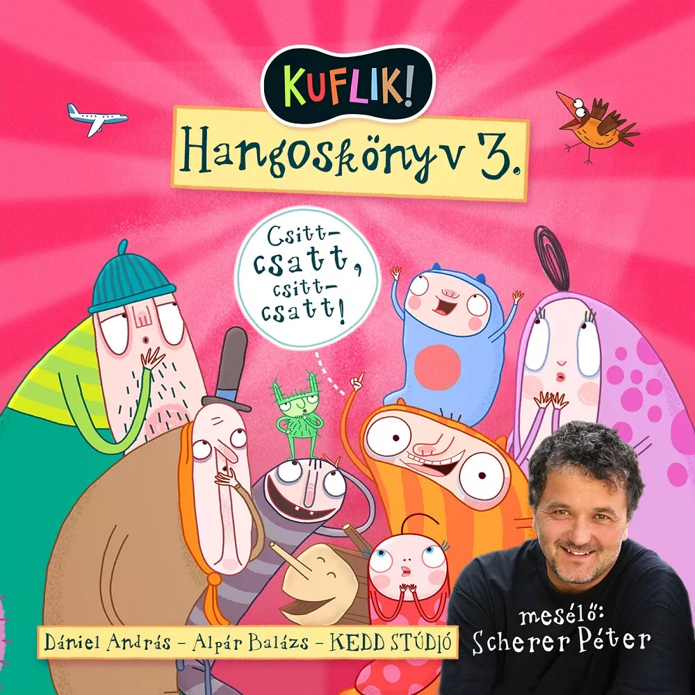 KUFLIK Hangoskönyv 3. borító