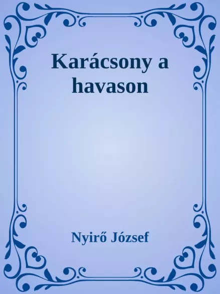 Karácsony a havason