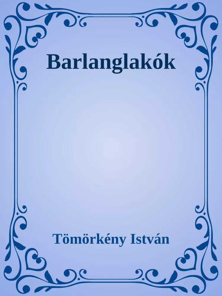 Barlanglakók borító