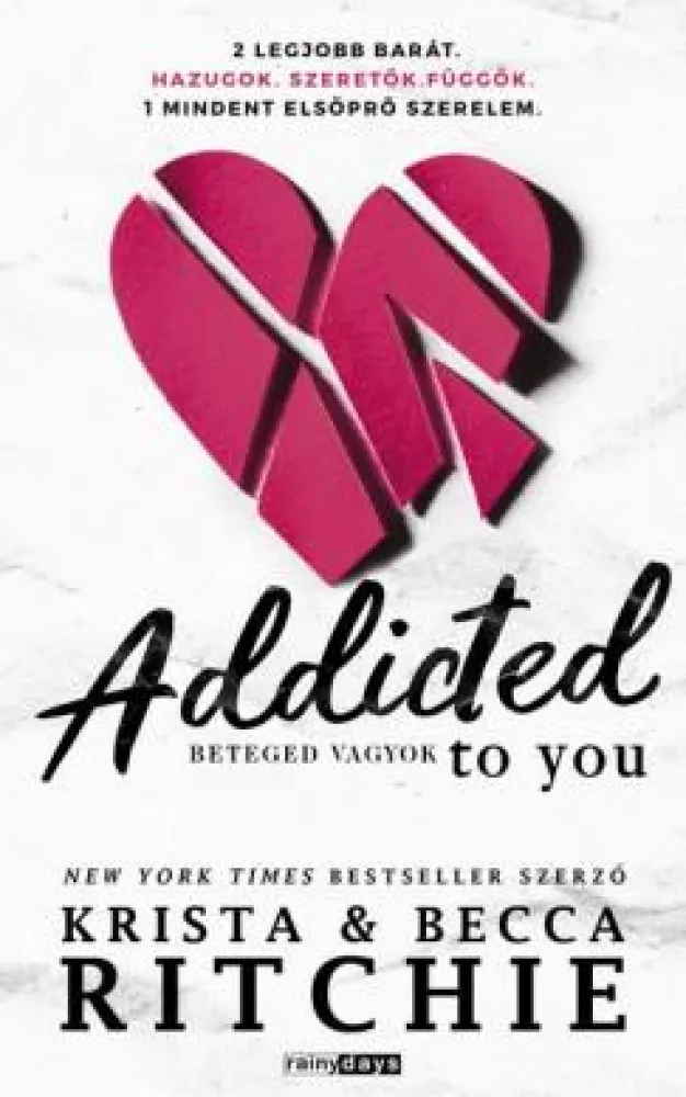 Addicted to you – Beteged vagyok borító