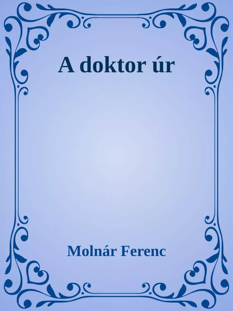 A doktor úr borító