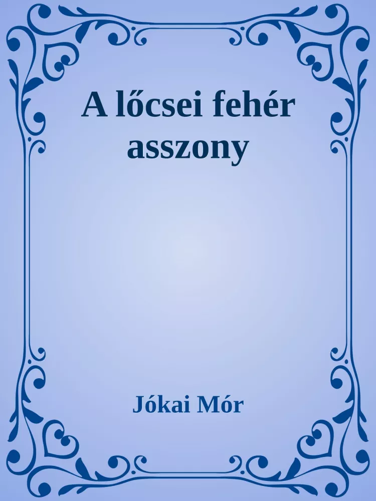 A lőcsei fehér asszony borító