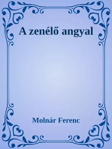 A zenélő angyal borító
