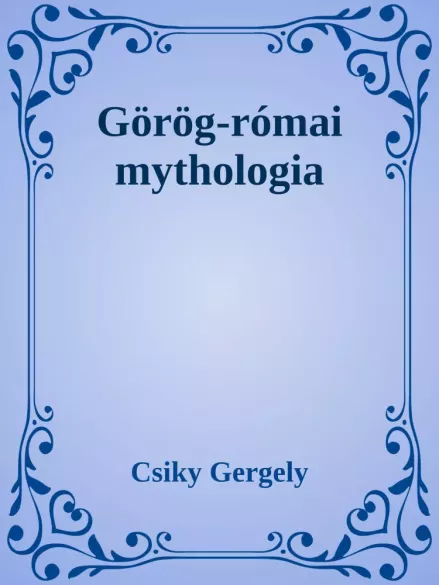 Görög-római mythologia