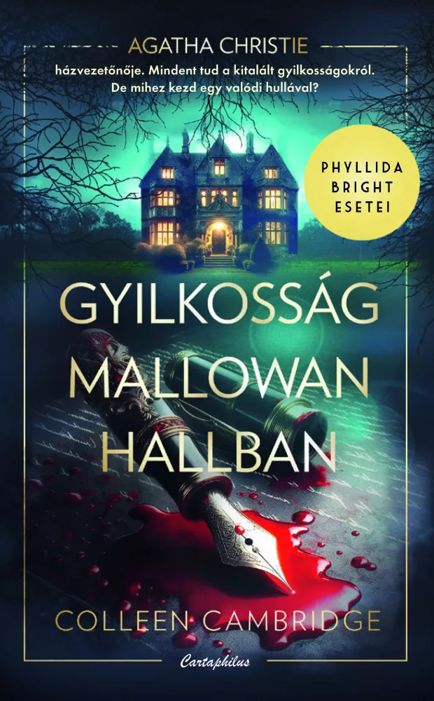 Gyilkosság Mallowan Hallban borító