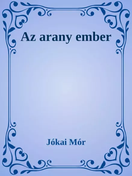 Az arany ember borító