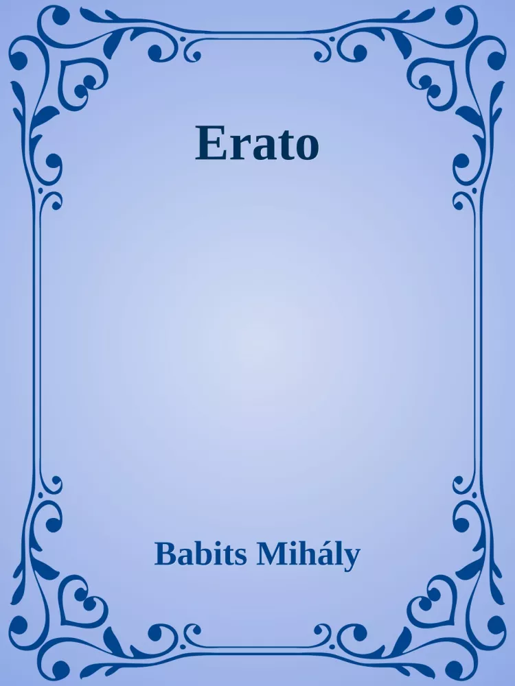 Erato borító