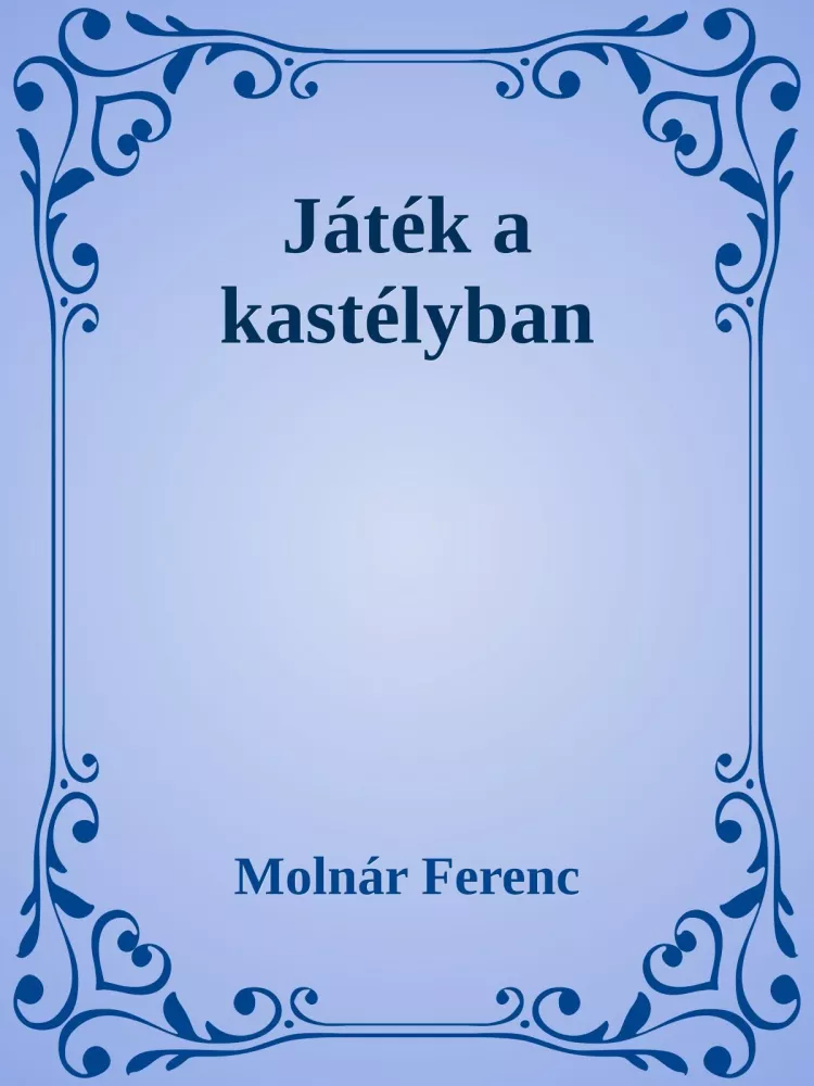 Játék a kastélyban borító