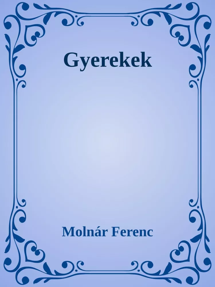 Gyerekek borító