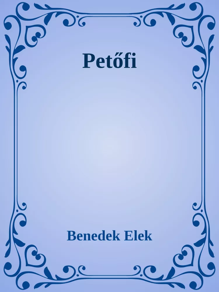 Petőfi borító