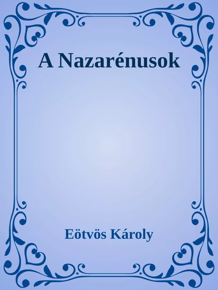 A nazarénusok borító