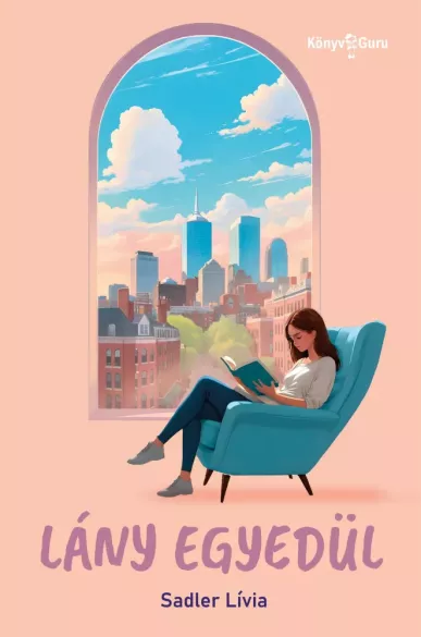 Lány egyedül borító