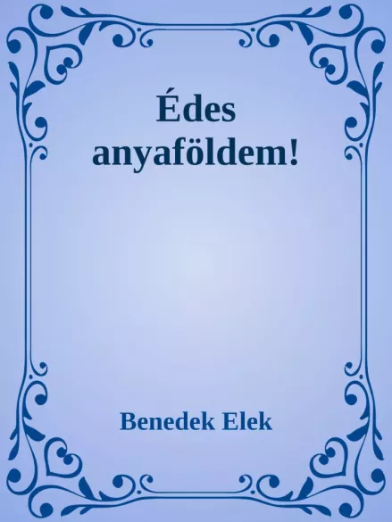 Édes anyaföldem! borító