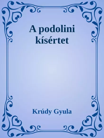 A podolini kísértet borító