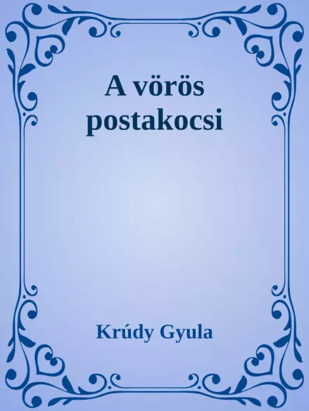 A vörös postakocsi borító