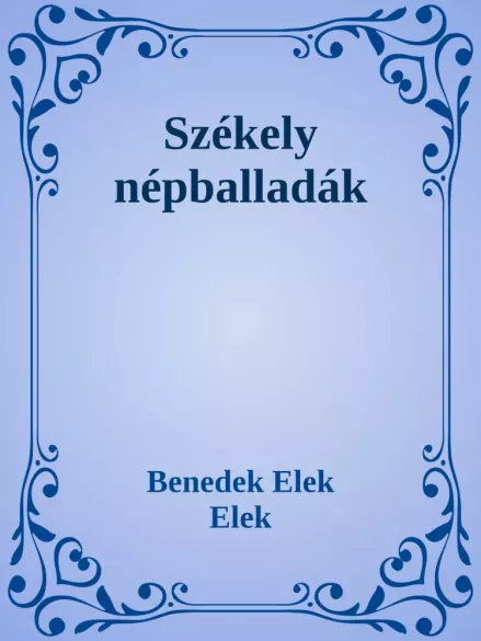 Székely népballadák