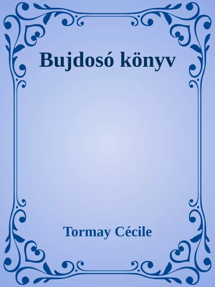Bujdosó könyv borító