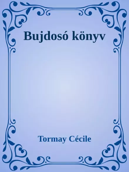 Bujdosó könyv borító