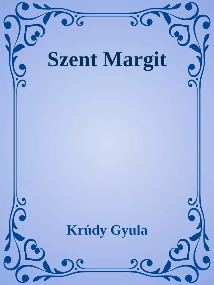 Szent Margit borító