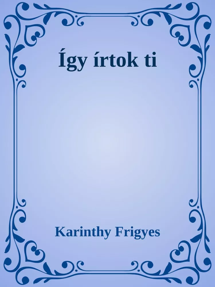 Így írtok ti borító
