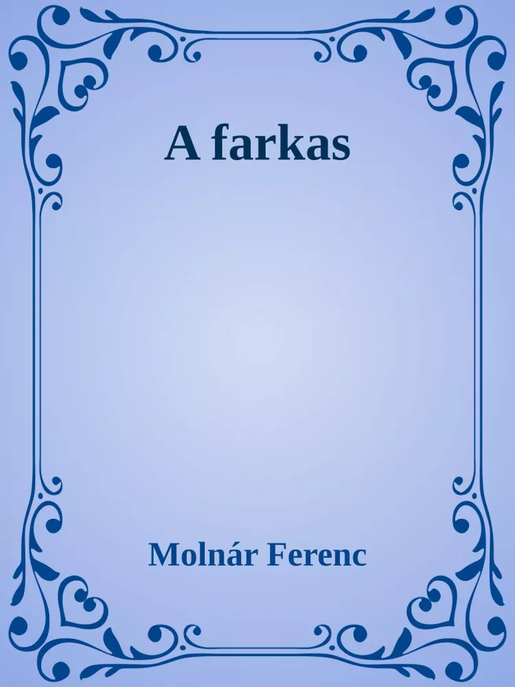 A farkas borító
