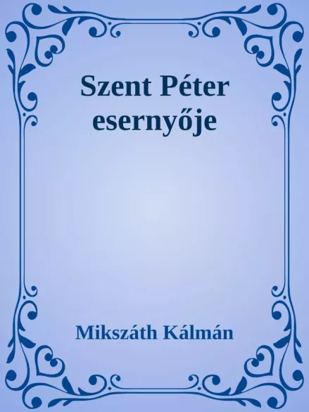 Szent Péter esernyője borító