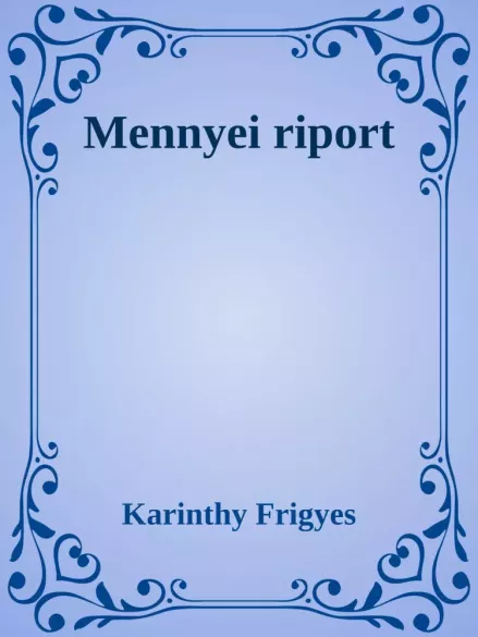 Mennyei riport