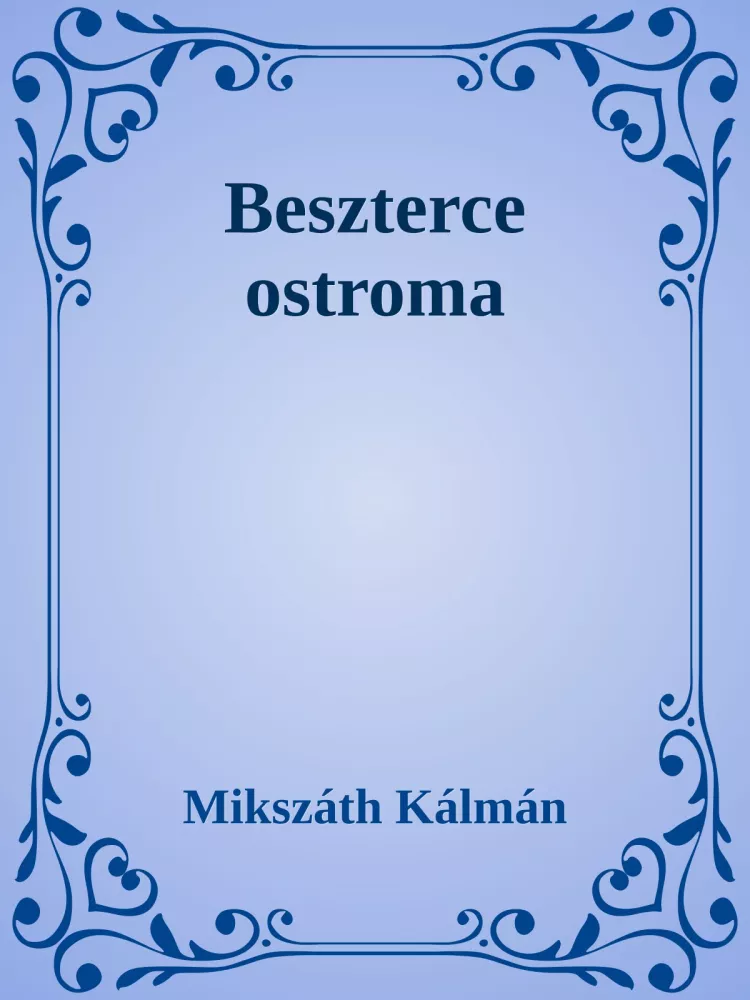 Beszterce ostroma borító