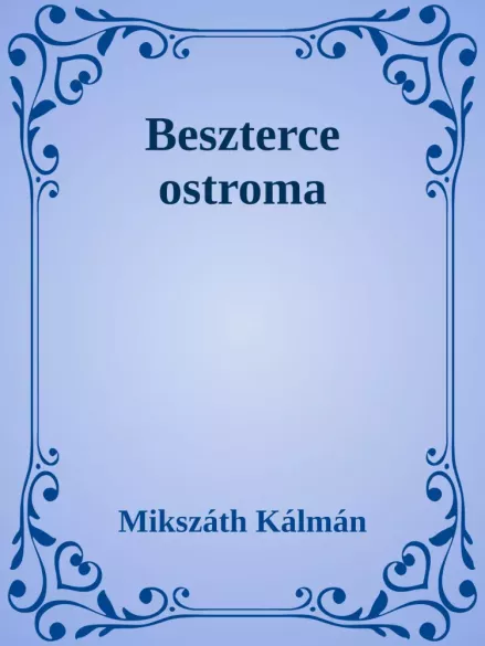 Beszterce ostroma borító