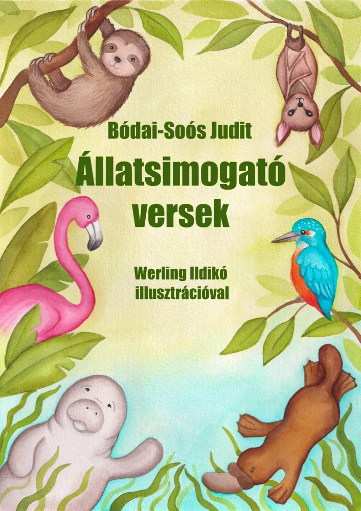 Állatsimogató versek borító
