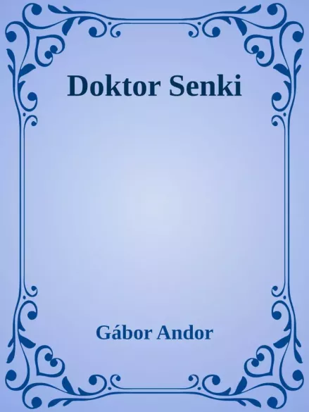Doktor Senki borító